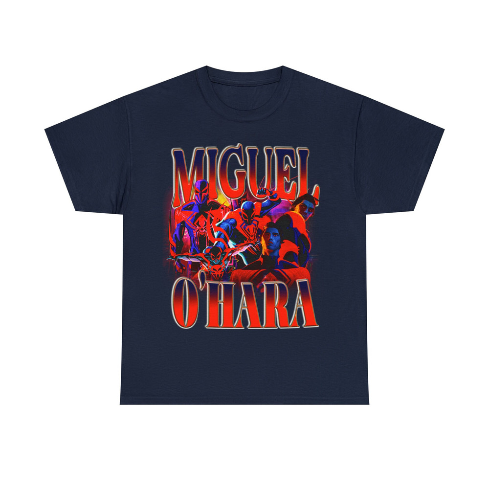 Limited Miguel O'Hara Vintage T-Shirt, Spiderman Across The Spider-Verse, Retro 90's Fans Homage T-shirt, Gift For Women and Men - 8.jpg