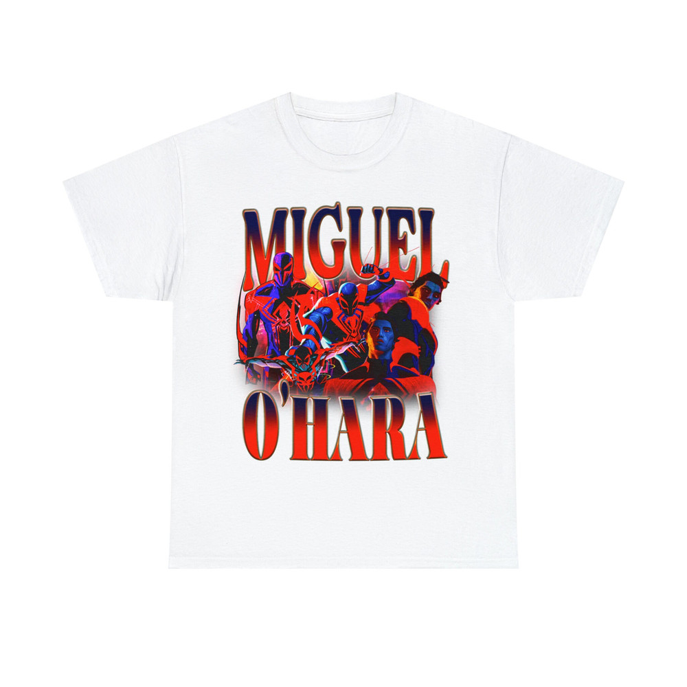Limited Miguel O'Hara Vintage T-Shirt, Spiderman Across The Spider-Verse, Retro 90's Fans Homage T-shirt, Gift For Women and Men - 9.jpg
