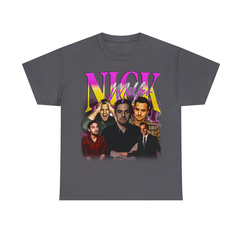 Limited Nick Miller Vintage T-Shirt, Graphic T-shirt, Retro 90's Fans Homage T-shirt, Gift For Women and Men - 3.jpg
