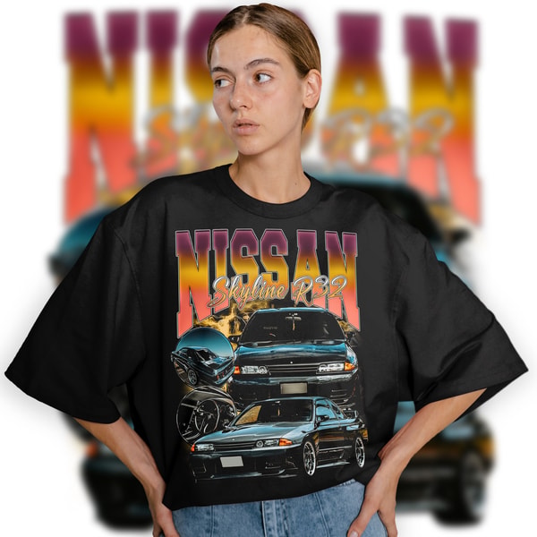 Good Graphics Gtr R32 Limited Nissan GTR R32 SKYLINE Vintage PNG, R32 SKYLINE Grap - Inspire ...