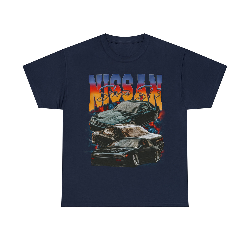 Limited Nissan SILVIA S13 240SX JDM Vintage T-Shirt, SILVIA S13 240SX Graphic T-shirt, Jdm Retro 90's Homage T-shirt, Jdm Gift - 3.jpg