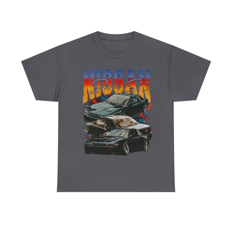 Limited Nissan SILVIA S13 240SX JDM Vintage T-Shirt, SILVIA S13 240SX Graphic T-shirt, Jdm Retro 90's Homage T-shirt, Jdm Gift - 5.jpg