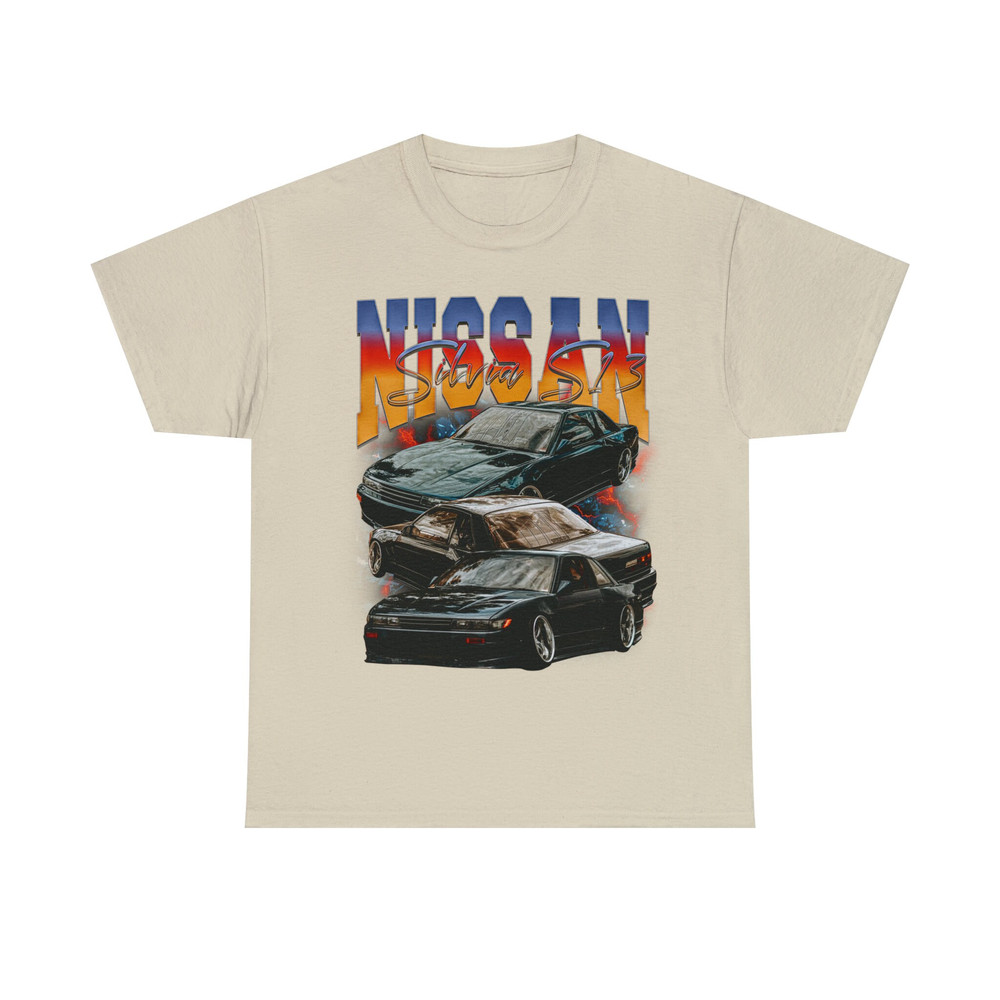 Limited Nissan SILVIA S13 240SX JDM Vintage T-Shirt, SILVIA S13 240SX Graphic T-shirt, Jdm Retro 90's Homage T-shirt, Jdm Gift - 6.jpg