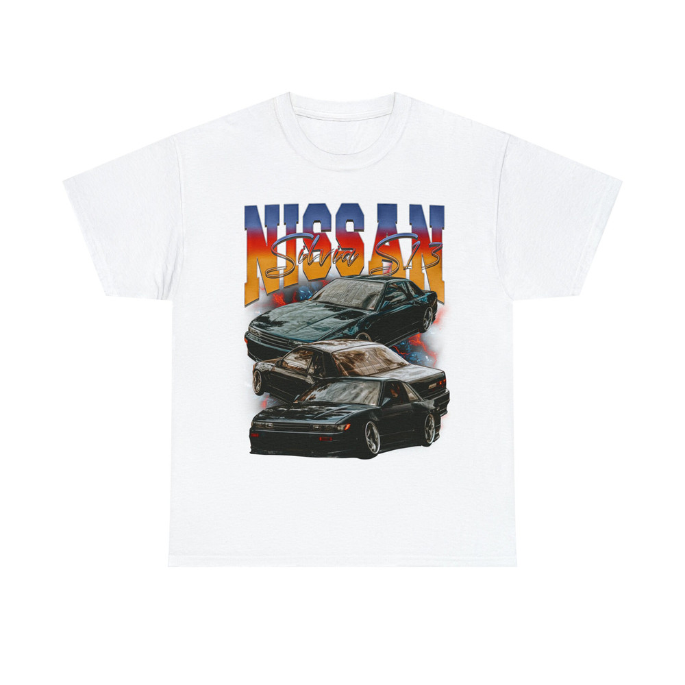 Limited Nissan SILVIA S13 240SX JDM Vintage T-Shirt, SILVIA S13 240SX Graphic T-shirt, Jdm Retro 90's Homage T-shirt, Jdm Gift - 7.jpg