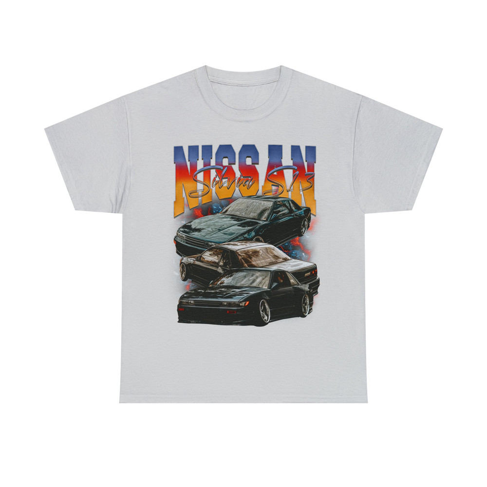 Limited Nissan SILVIA S13 240SX JDM Vintage T-Shirt, SILVIA S13 240SX Graphic T-shirt, Jdm Retro 90's Homage T-shirt, Jdm Gift - 8.jpg