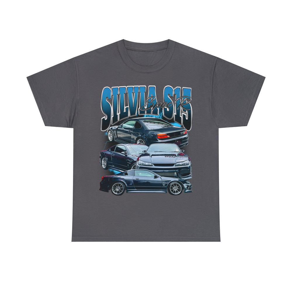 Limited Nissan SILVIA S15 Spec R Shirt, S15 JDM Vintage T-Shirt, SILVIA S15 240SX Graphic T-shirt, Jdm Retro 90's Homage T-shirt, Jdm Gift - 5.jpg