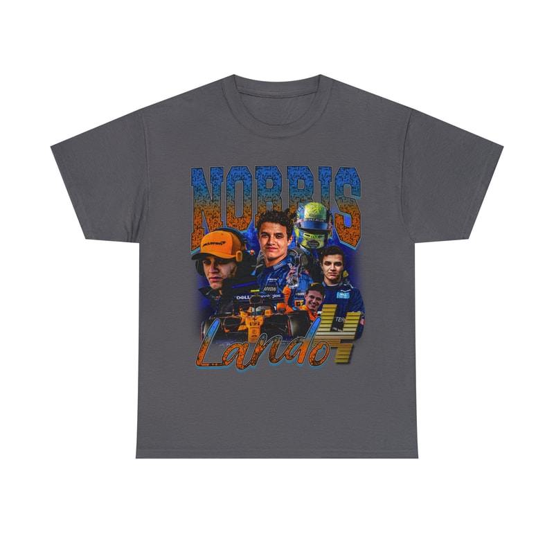 Limited Norris Lando Vintage T-Shirt, Graphic Unisex T-shirt, Retro 90's Fans Homage T-shirt, Gift For Women and Men - 4.jpg