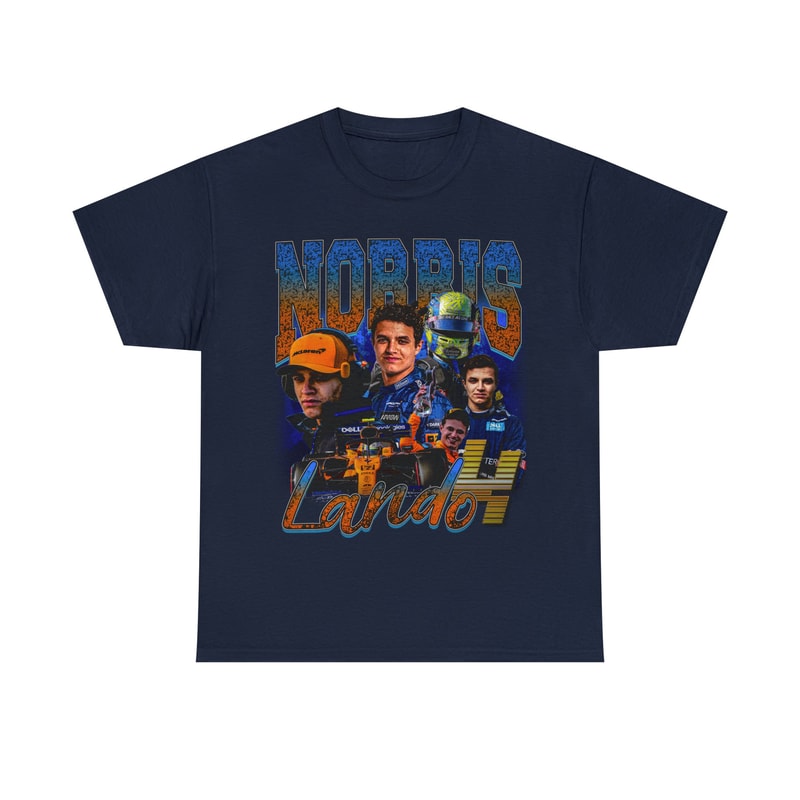 Limited Norris Lando Vintage T-Shirt, Graphic Unisex T-shirt, Retro 90's Fans Homage T-shirt, Gift For Women and Men - 7.jpg