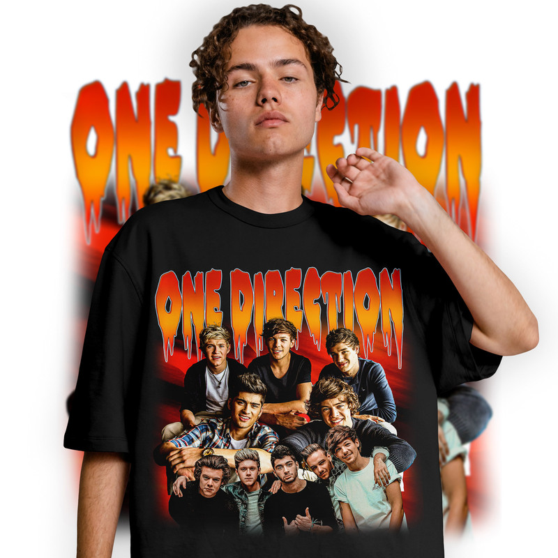 Limited One Direction Vintage T-Shirt, Heavy Metal Direction T-Shirt, One Direction Metal Shirt, One Direction Retro 90's Fans Homage Tshirt - 2.jpg