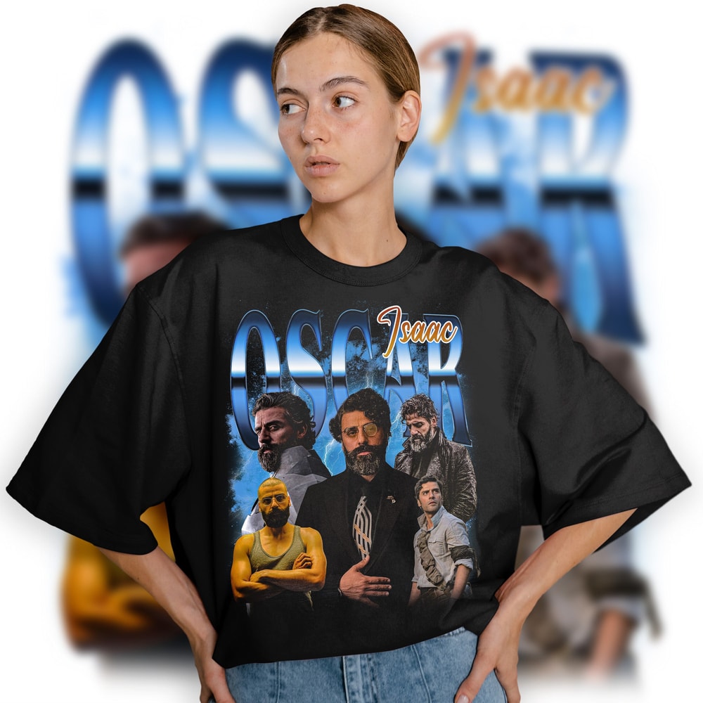 Limited OSCAR ISAAC Vintage T-Shirt, Graphic T-shirt, Retro 90's Fans Homage T-shirt, Gift For Women and Men - 1.jpg