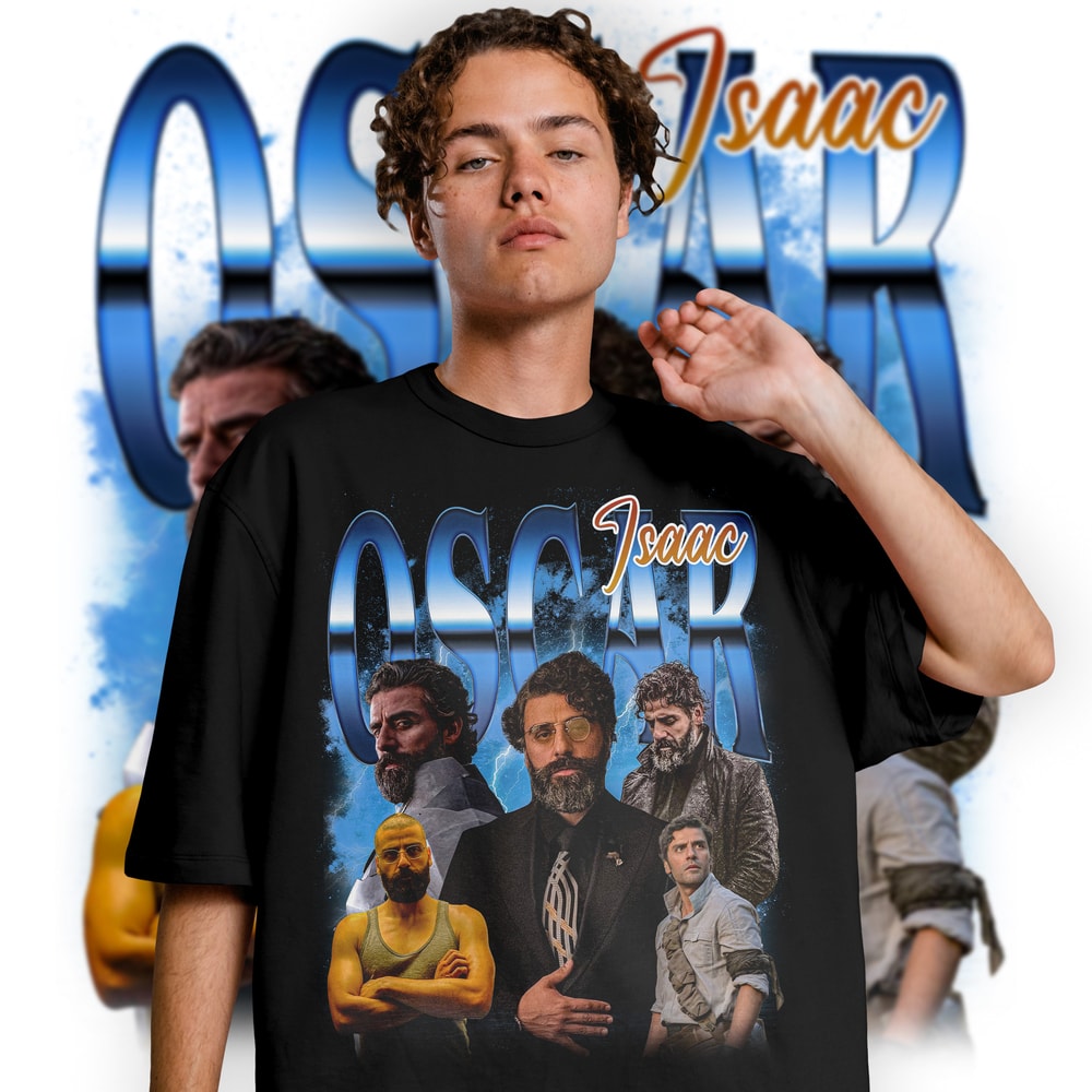 Limited OSCAR ISAAC Vintage T-Shirt, Graphic T-shirt, Retro 90's Fans Homage T-shirt, Gift For Women and Men - 2.jpg