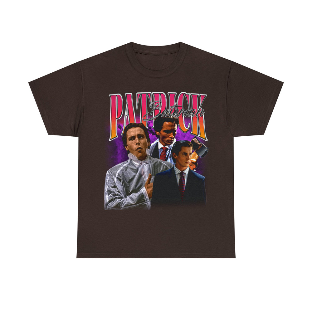 Limited Patrick Bateman Vintage T-Shirt, Patrick Bateman Graphic T-shirt, Retro 90's Fans Homage T-shirt, Gift For Women and Men - 7.jpg