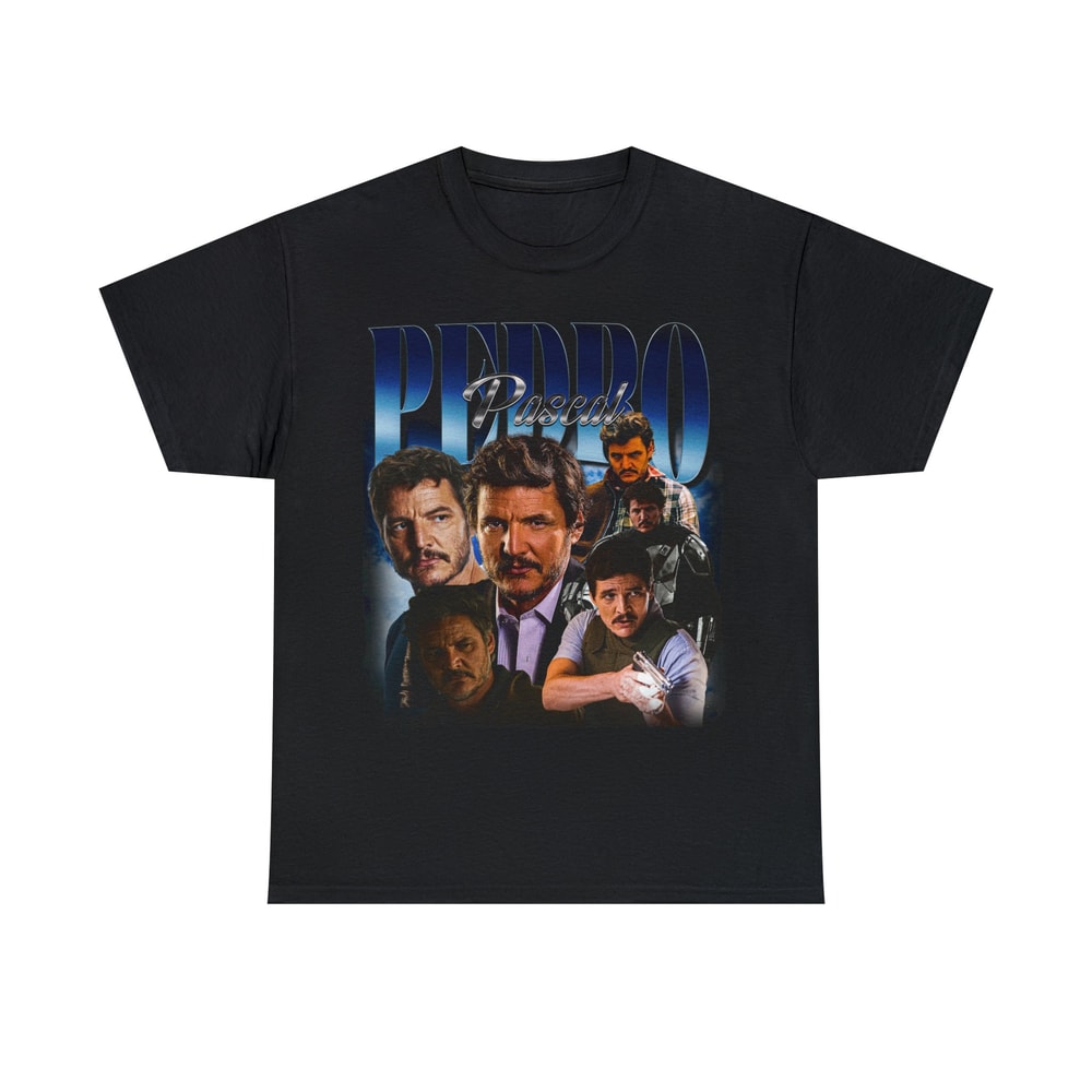 Limited Pedro Pascal Vintage T-Shirt, Graphic Unisex T-shirt, Retro 90's Fans Homage T-shirt, Gift For Women and Men - 3.jpg