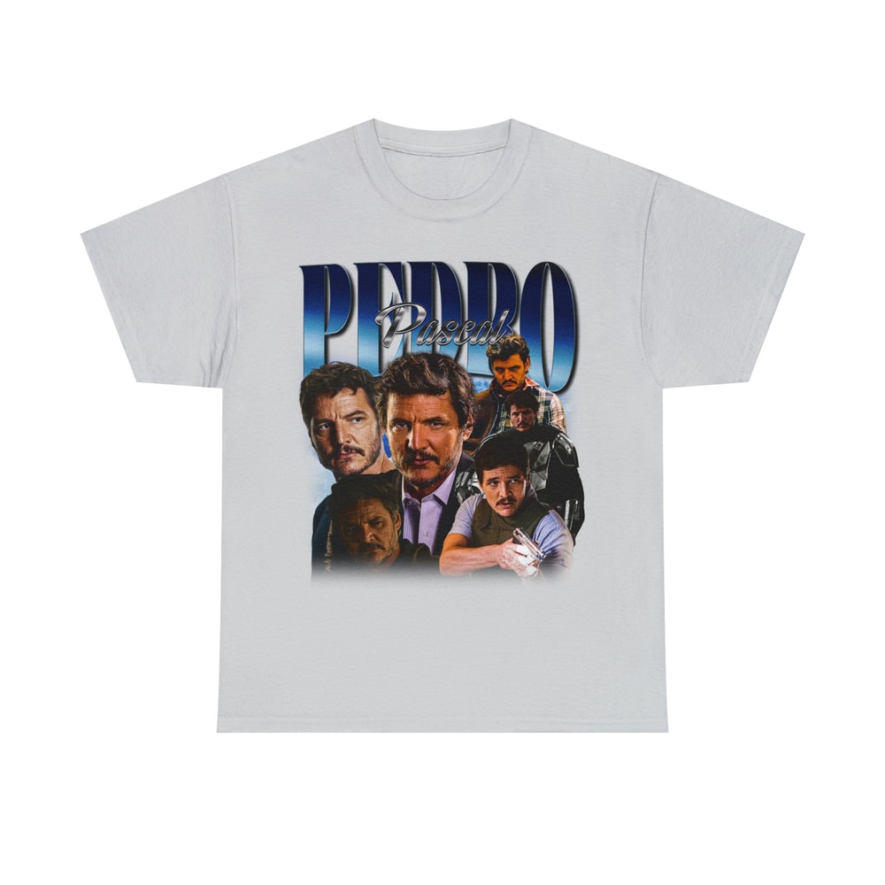 Limited Pedro Pascal Vintage T-Shirt, Graphic Unisex T-shirt, Retro 90's Fans Homage T-shirt, Gift For Women and Men - 4.jpg