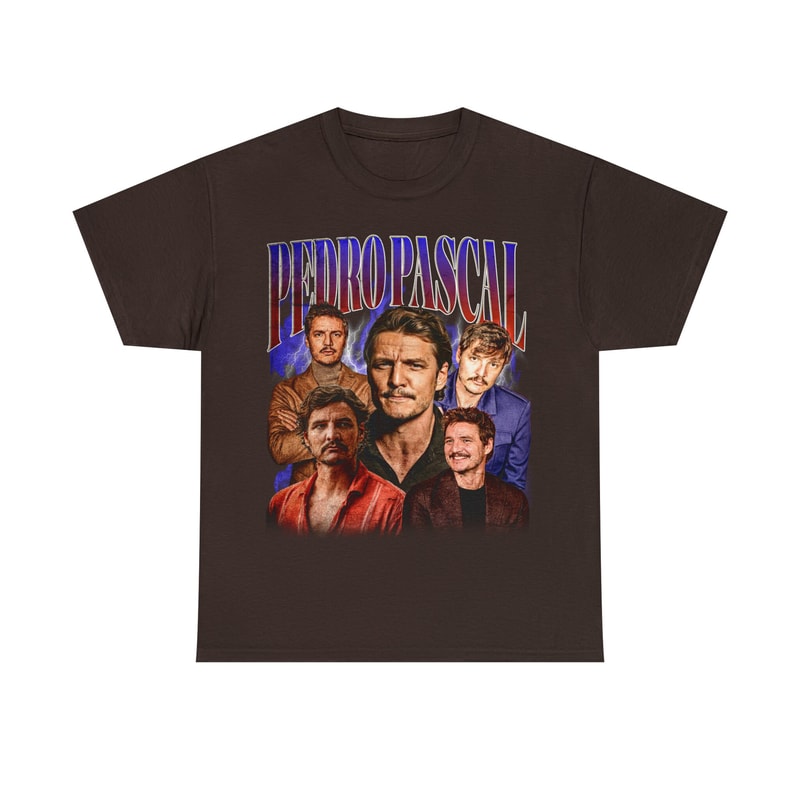 Limited PEDRO PASCAL Vintage T-Shirt, Graphic Unisex T-shirt, Retro 90's Pedro Pascal Fans Homage T-shirt, Gift For Women and Men - 4.jpg
