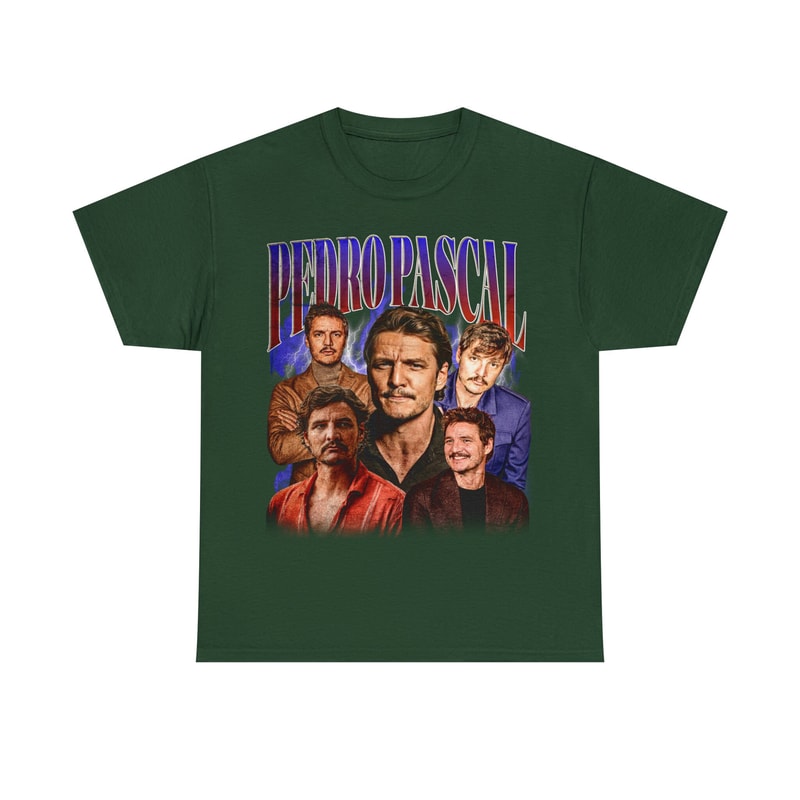 Limited PEDRO PASCAL Vintage T-Shirt, Graphic Unisex T-shirt, Retro 90's Pedro Pascal Fans Homage T-shirt, Gift For Women and Men - 6.jpg