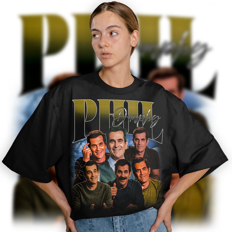 Limited Phil Dunphy Vintage T-Shirt, Graphic T-shirt, Retro 90's Fans Homage T-shirt, Gift For Women and Men - 1.jpg