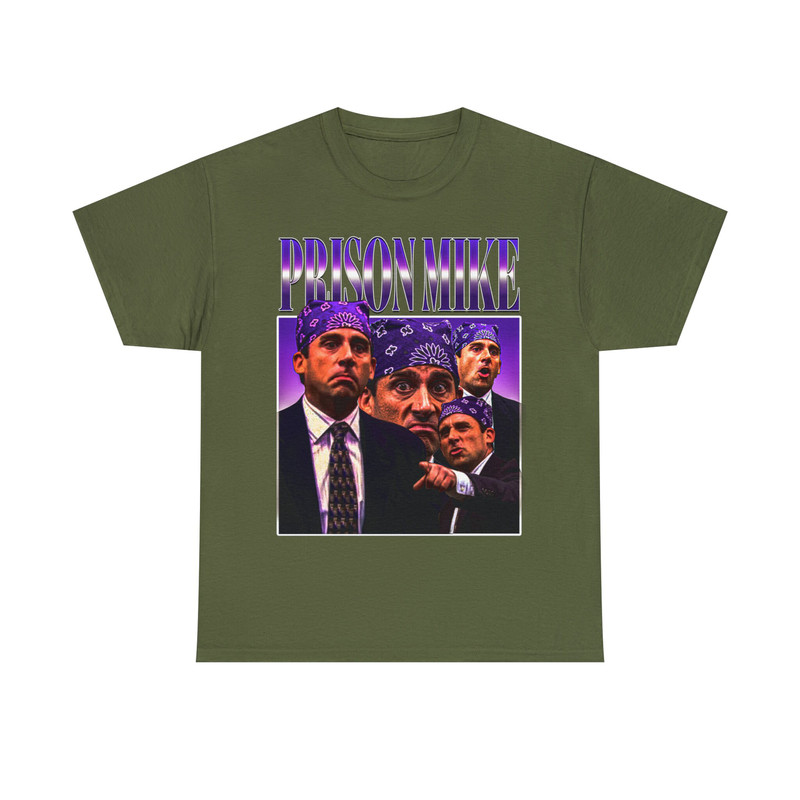 Limited PRISON MIKE Vintage T-Shirt, Graphic Unisex Michael Scott T-shirt, Retro 90's Fans Homage T-shirt, Gift For Women and Men - 4.jpg