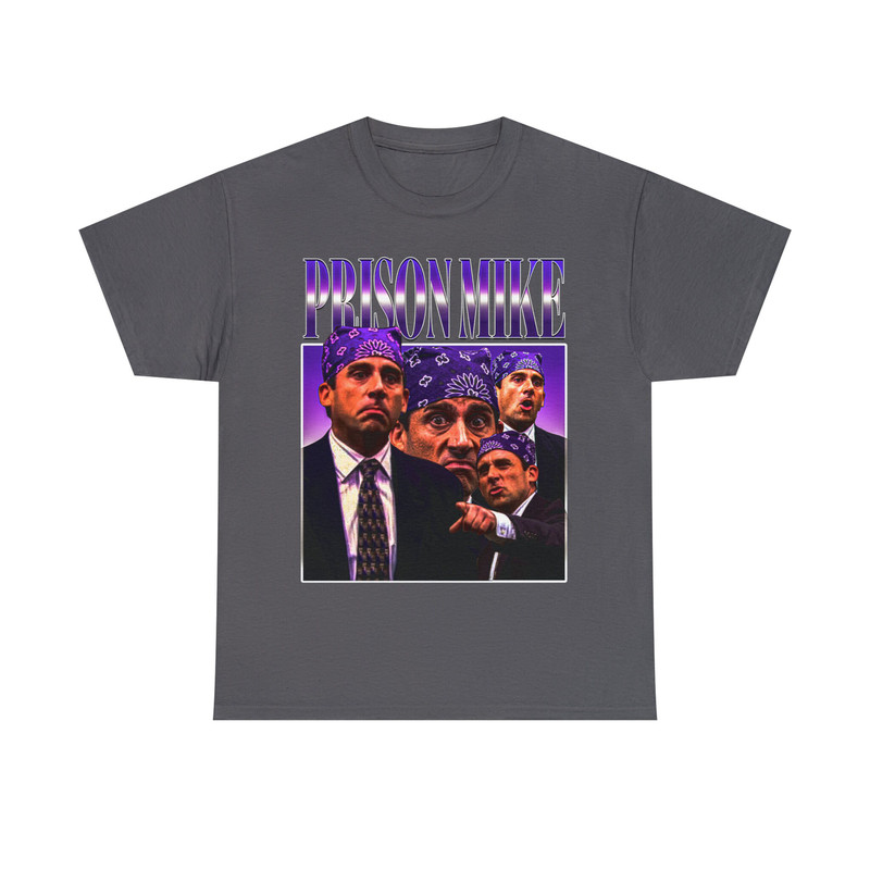 Limited PRISON MIKE Vintage T-Shirt, Graphic Unisex Michael Scott T-shirt, Retro 90's Fans Homage T-shirt, Gift For Women and Men - 5.jpg