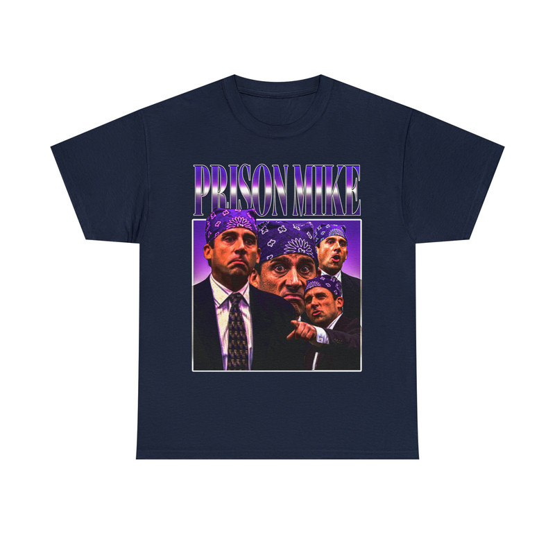 Limited PRISON MIKE Vintage T-Shirt, Graphic Unisex Michael Scott T-shirt, Retro 90's Fans Homage T-shirt, Gift For Women and Men - 7.jpg