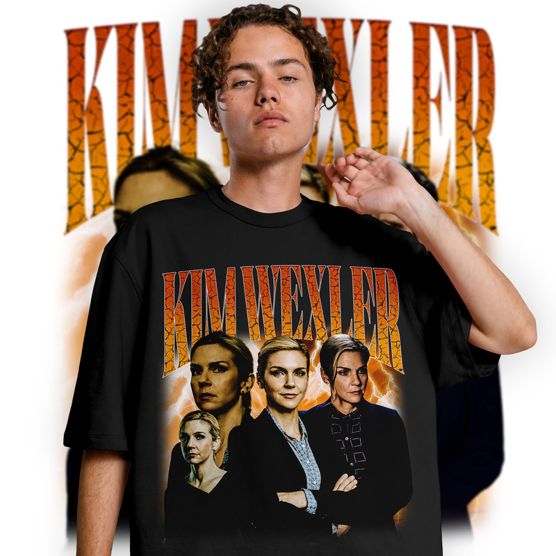 Limited Rhea Seehorn KIM WEXLER Vintage T-Shirt, Graphic Unisex T-shirt, Retro 90's Fans Homage T-shirt, Gift For Women and Men - 2.jpg