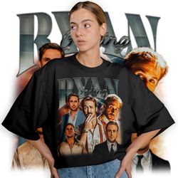 limited ryan gosling vintage png, graphic unisex ryan gosling png, retro 90s fans homage png, gift for women and men