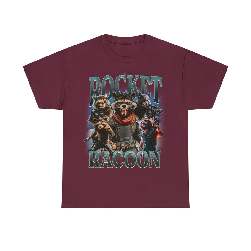 Limited Rocket Racoon Guardian Of The Galaxy Vintage T-Shirt, Graphic Unisex T-shirt, Retro 90's Fans Homage T-shirt, Gift For Women and Men - 6.jpg