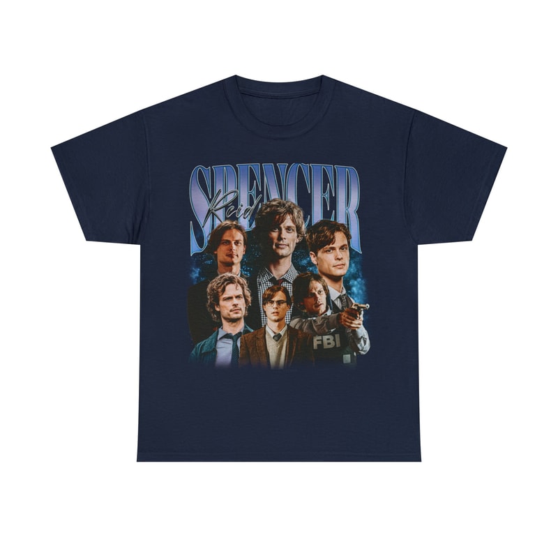 Limited Spencer Reid Vintage T-Shirt, Graphic Unisex T-shirt, Retro 90's Fans Homage T-shirt, Gift For Women and Men - 4.jpg
