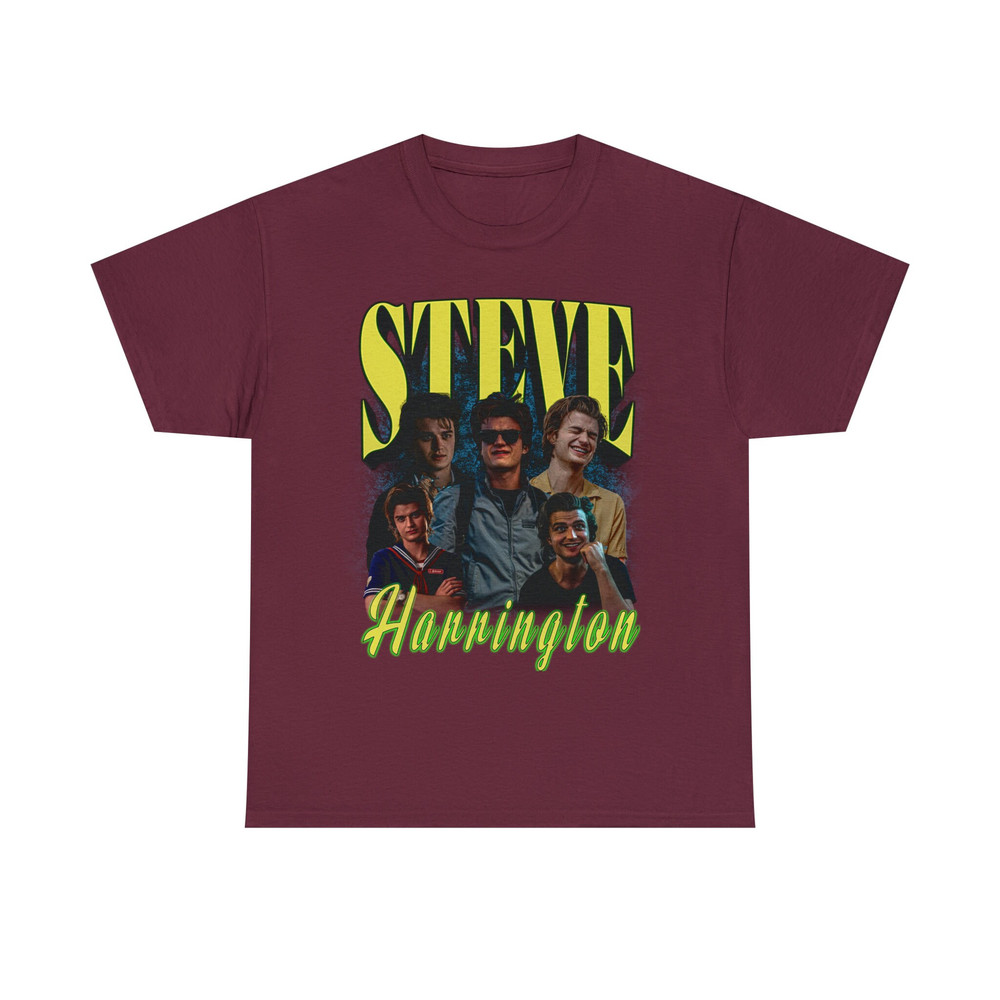 Limited Steve Harrington Vintage T-Shirt, Steve Harrington Graphic T-shirt, Retro 90's Fans Homage T-shirt, Gift For Women and Men - 6.jpg
