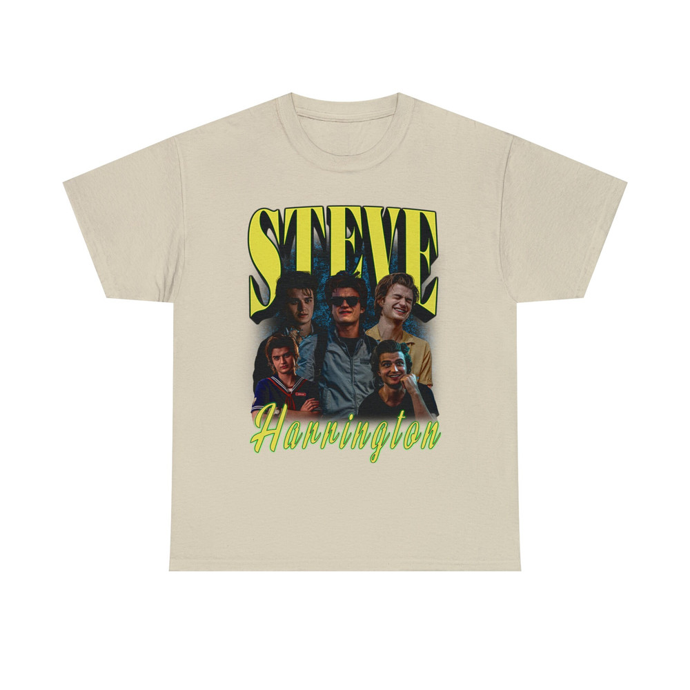 Limited Steve Harrington Vintage T-Shirt, Steve Harrington Graphic T-shirt, Retro 90's Fans Homage T-shirt, Gift For Women and Men - 8.jpg