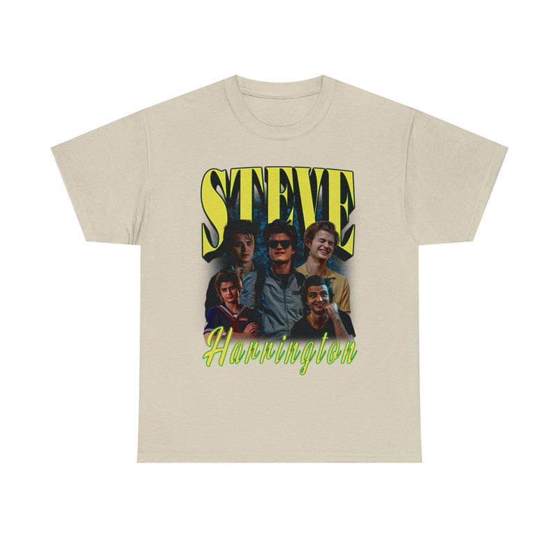 Limited Steve Harrington Vintage T-Shirt, Steve Harrington Graphic T-shirt, Retro 90's Fans Homage T-shirt, Gift For Women and Men - 8.jpg
