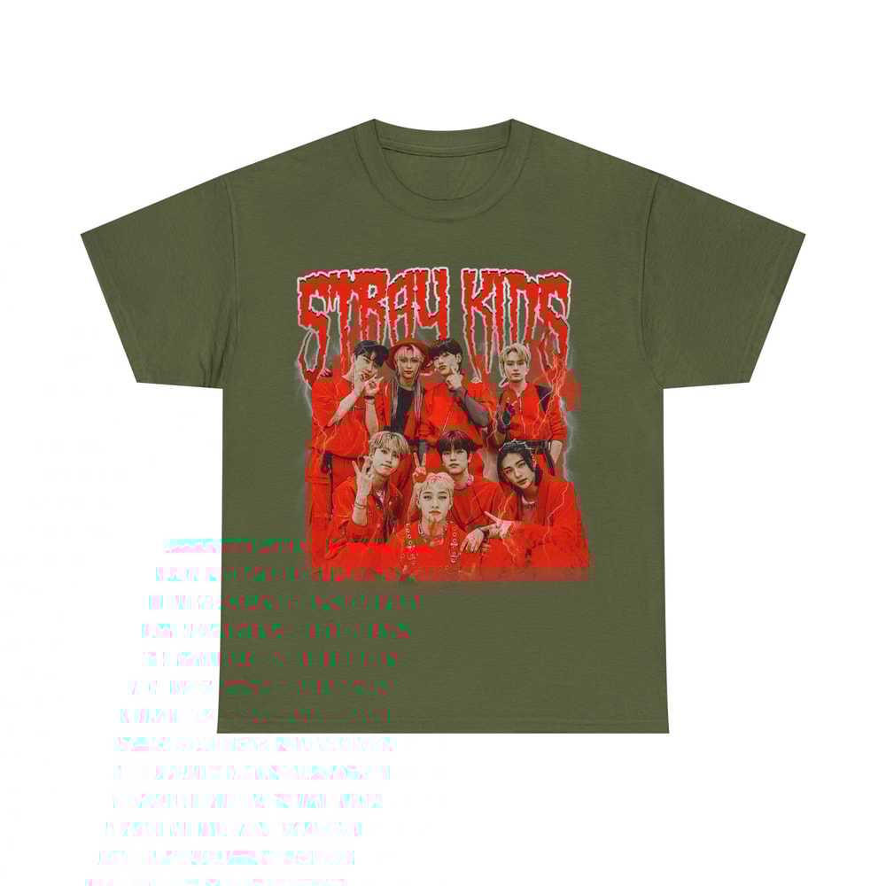 Limited Stray Kids Heavy Metal T-Shirt, Graphic Unisex T-shirt, Retro 90's Kpop Fans Homage T-shirt, Gift For Women and Men - 4.jpg