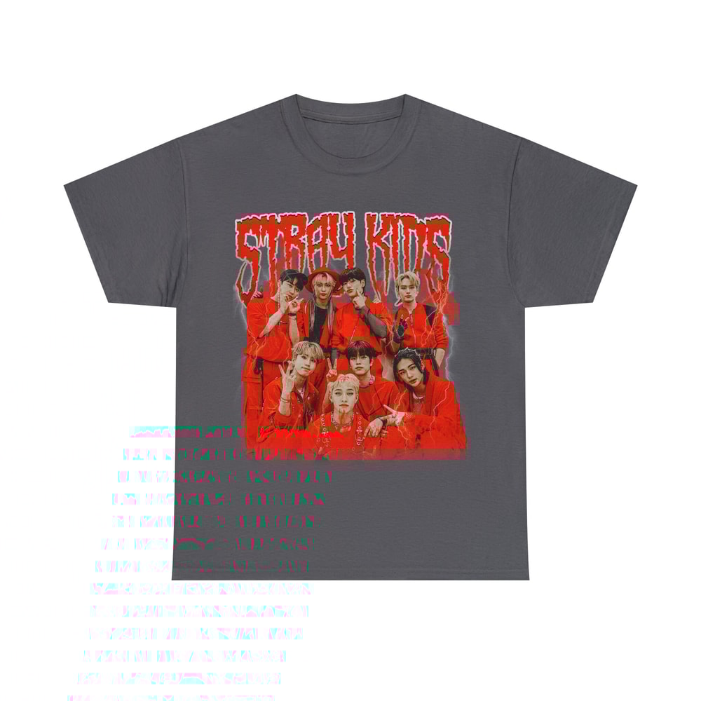 Limited Stray Kids Heavy Metal T-Shirt, Graphic Unisex T-shirt, Retro 90's Kpop Fans Homage T-shirt, Gift For Women and Men - 5.jpg