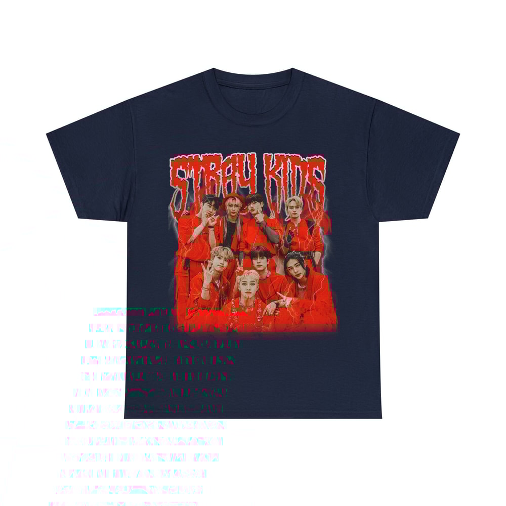 Limited Stray Kids Heavy Metal T-Shirt, Graphic Unisex T-shirt, Retro 90's Kpop Fans Homage T-shirt, Gift For Women and Men - 7.jpg