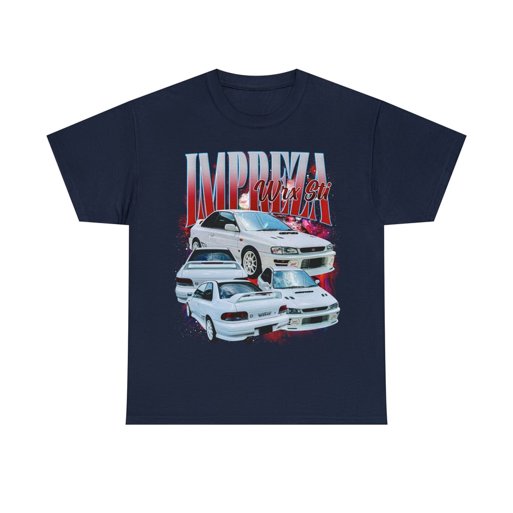 Limited Subaru Impreza WRX STI Vintage T-Shirt, Graphic T-shirt, Retro 90's Subaru STI Fans Homage T-shirt, Gift For Women and Men - 3.jpg