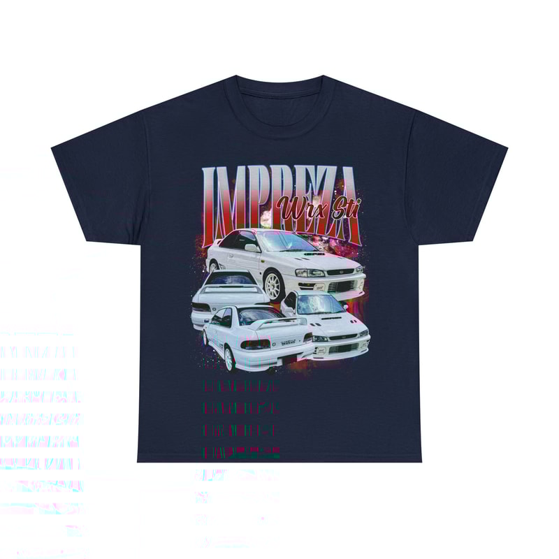 Limited Subaru Impreza WRX STI Vintage T-Shirt, Graphic T-shirt, Retro 90's Subaru STI Fans Homage T-shirt, Gift For Women and Men - 3.jpg