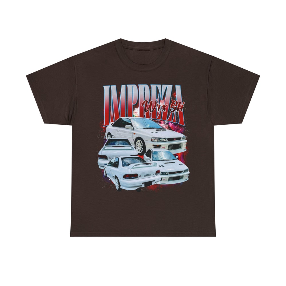 Limited Subaru Impreza WRX STI Vintage T-Shirt, Graphic T-shirt, Retro 90's Subaru STI Fans Homage T-shirt, Gift For Women and Men - 4.jpg