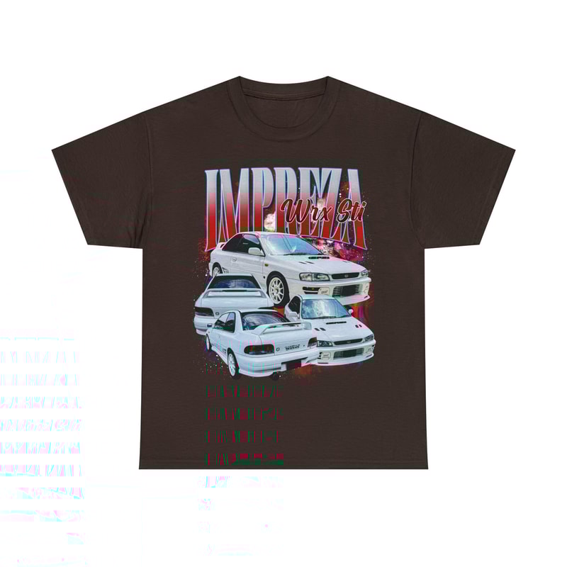 Limited Subaru Impreza WRX STI Vintage T-Shirt, Graphic T-shirt, Retro 90's Subaru STI Fans Homage T-shirt, Gift For Women and Men - 4.jpg
