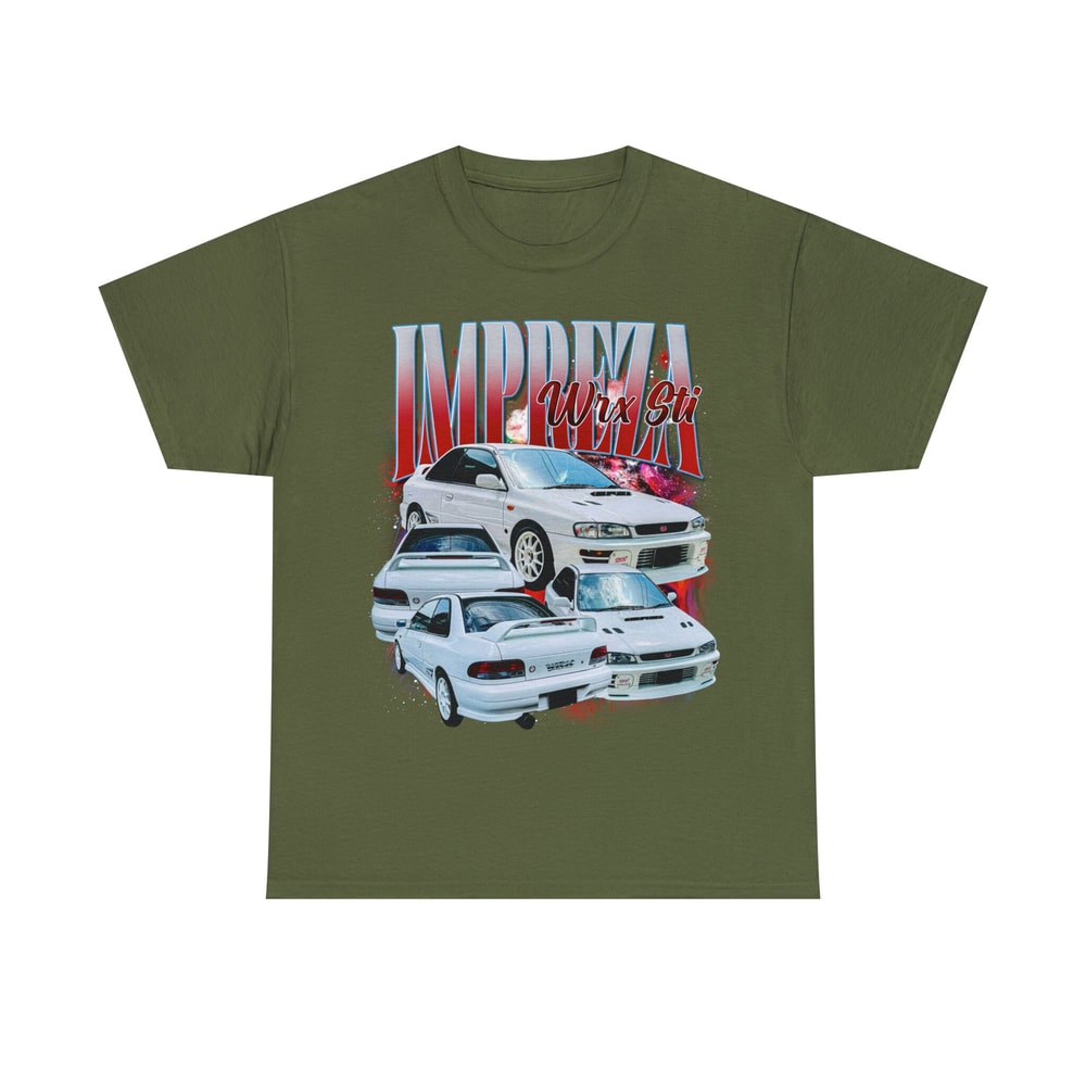 Limited Subaru Impreza WRX STI Vintage T-Shirt, Graphic T-shirt, Retro 90's Subaru STI Fans Homage T-shirt, Gift For Women and Men - 5.jpg