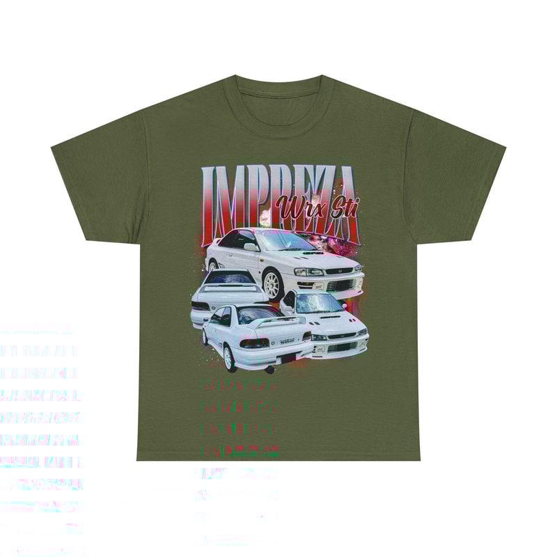 Limited Subaru Impreza WRX STI Vintage T-Shirt, Graphic T-shirt, Retro 90's Subaru STI Fans Homage T-shirt, Gift For Women and Men - 5.jpg