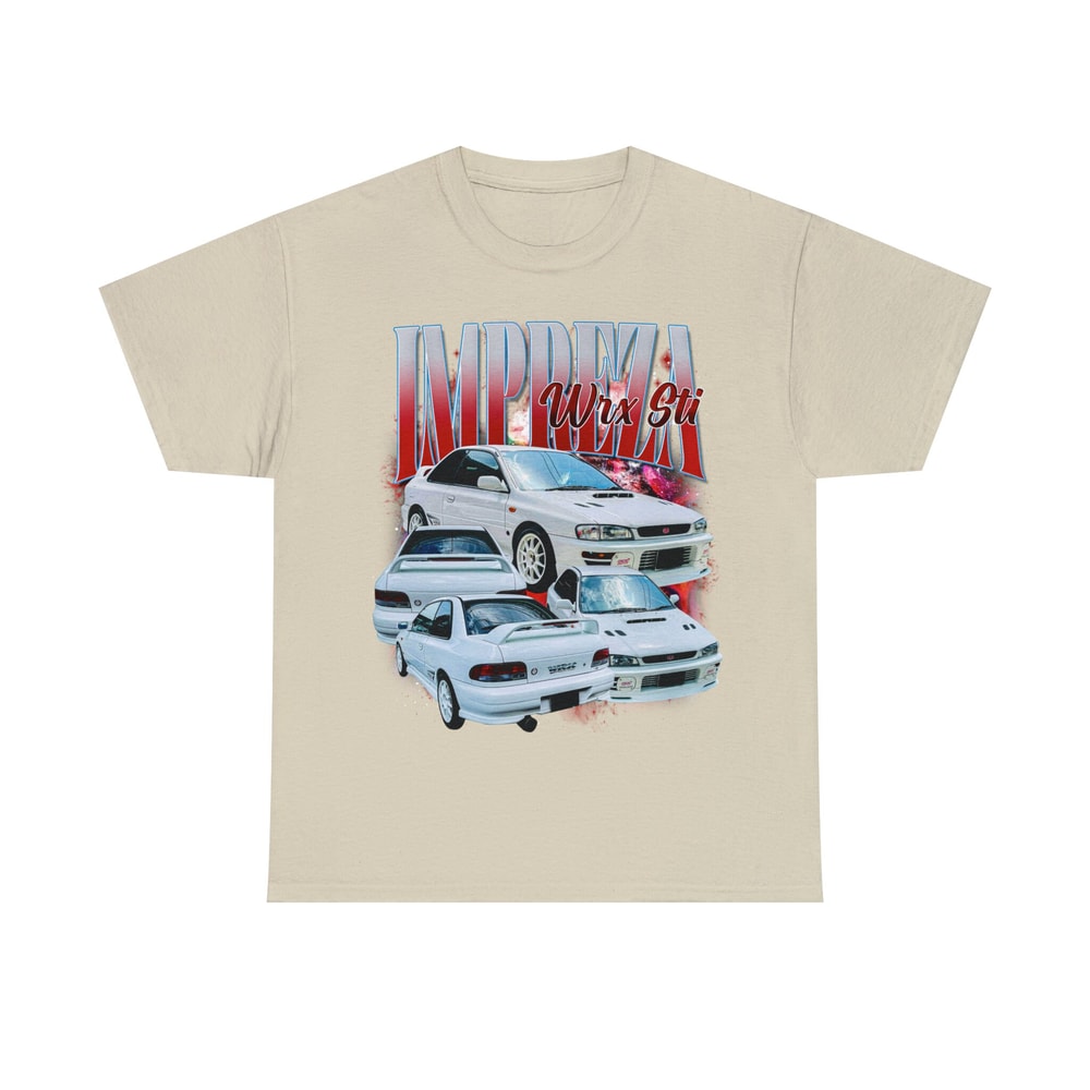 Limited Subaru Impreza WRX STI Vintage T-Shirt, Graphic T-shirt, Retro 90's Subaru STI Fans Homage T-shirt, Gift For Women and Men - 8.jpg