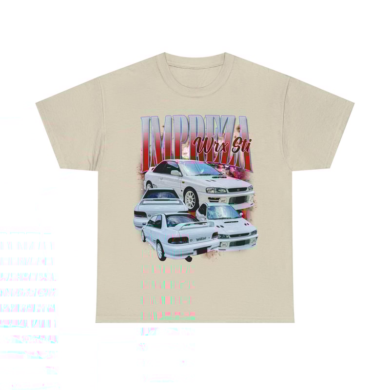 Limited Subaru Impreza WRX STI Vintage T-Shirt, Graphic T-shirt, Retro 90's Subaru STI Fans Homage T-shirt, Gift For Women and Men - 8.jpg