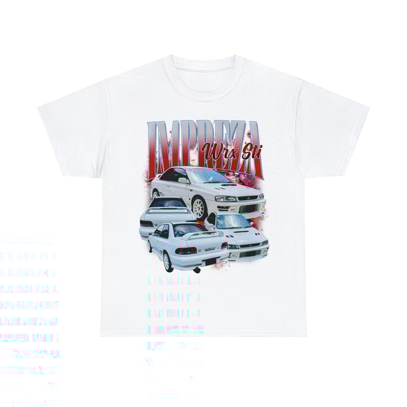 Limited Subaru Impreza WRX STI Vintage T-Shirt, Graphic T-shirt, Retro 90's Subaru STI Fans Homage T-shirt, Gift For Women and Men - 9.jpg