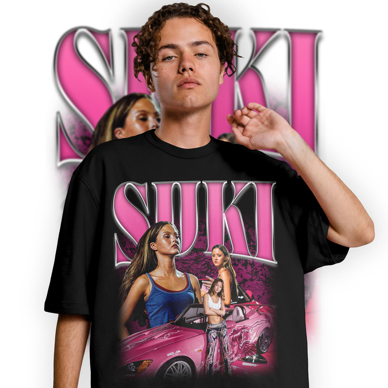 Limited SUKI Vintage T-Shirt, Graphic T-shirt, Retro 90's SUKI Fans Homage T-shirt, Gift For Women and Men - 2.jpg