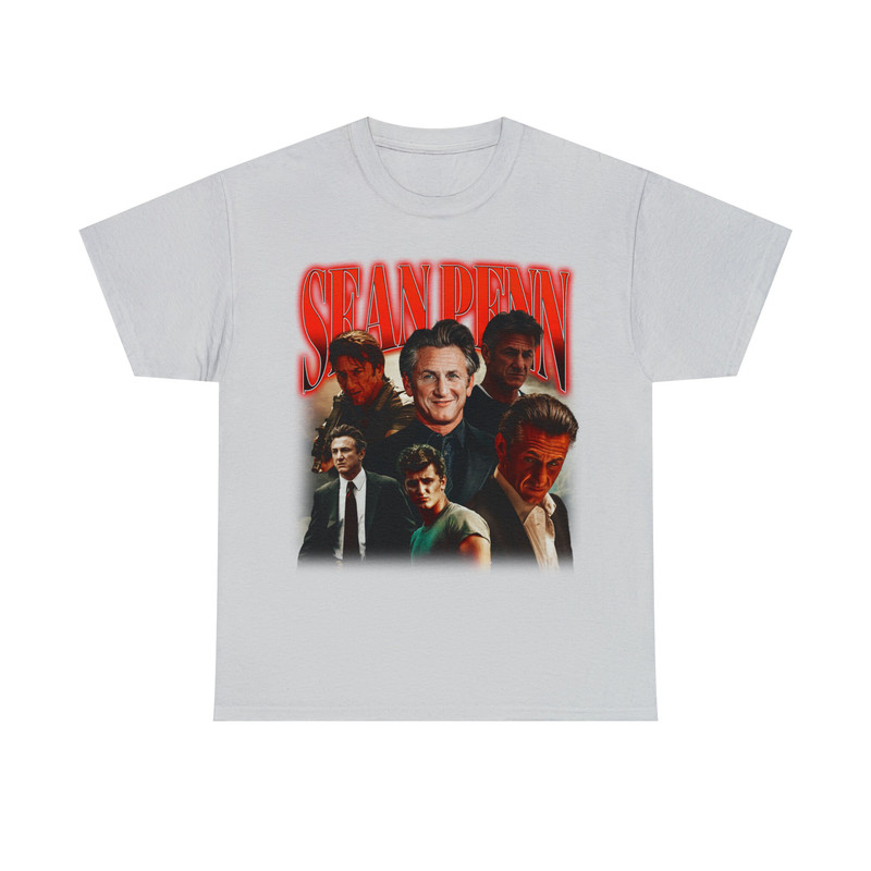 Limited SEAN PENN Vintage T-Shirt, Graphic Unisex Sean Penn T-shirt, Retro 90's Fans Homage T-shirt, Gift For Women and Men - 4.jpg