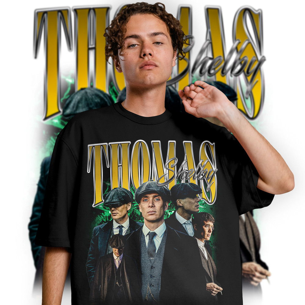 Limited Thomas shelby Vintage T-Shirt, Graphic T-shirt, Retro 90's Fans Homage T-shirt, Gift For Women and Men - 2.jpg