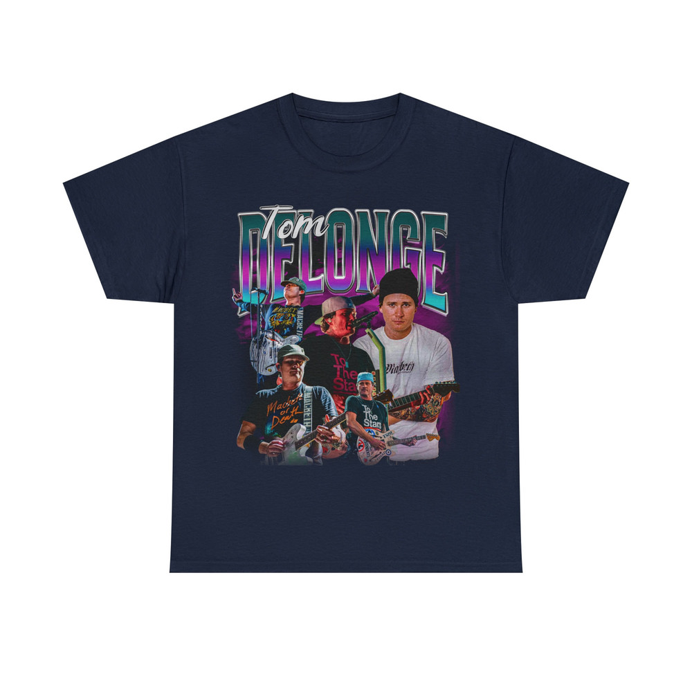 Limited TOM DELONGE Vintage T-Shirt, Graphic T-shirt, Retro 90's Fans Homage T-shirt, Gift For Women and Men - 3.jpg