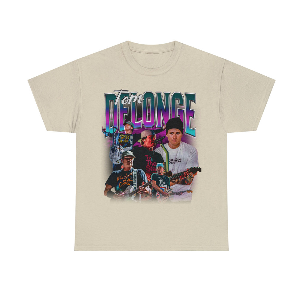 Limited TOM DELONGE Vintage T-Shirt, Graphic T-shirt, Retro 90's Fans Homage T-shirt, Gift For Women and Men - 8.jpg