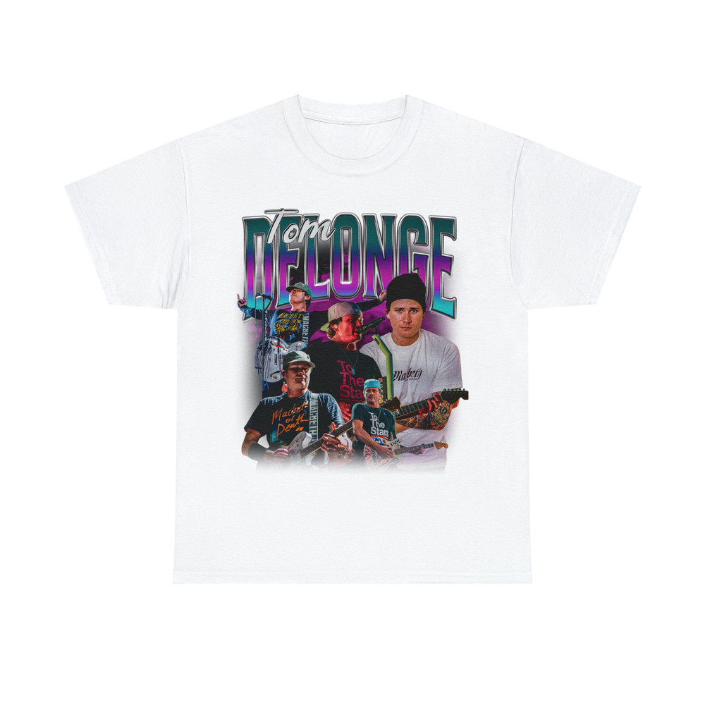 Limited TOM DELONGE Vintage T-Shirt, Graphic T-shirt, Retro 90's Fans Homage T-shirt, Gift For Women and Men - 9.jpg