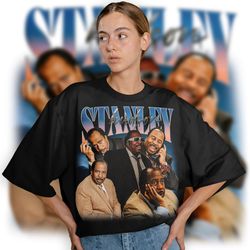 limited updated stanley hudson vintage png, graphic unisex png, retro 90s office fans homage png, gift for women and men